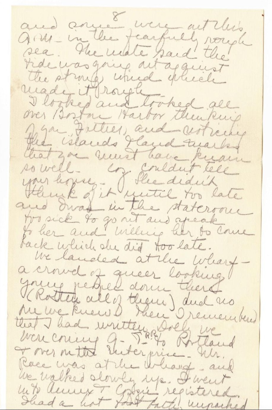 Letter page 8